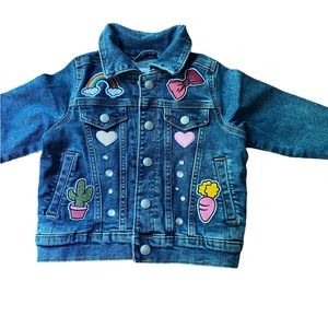 Denim jacket toddler size 2T